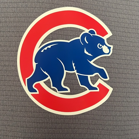 Under armor / MLB , gray Chicago cubs polo XXL - Picture 2 of 4